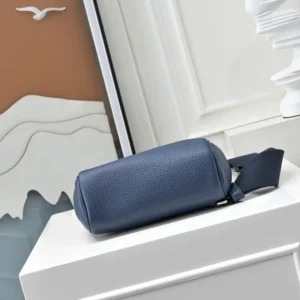 Hermes Unisex Hac A Dos PM Backpack-Navy H083589