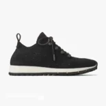 Jimmy Choo Women Veles Black Sequin Knit Trainers VELESBNV