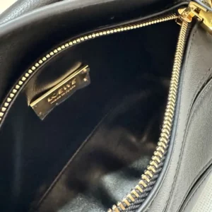 Loewe Unisex Small Featherlight Puzzle Bag in Nappa Lambskin-Black