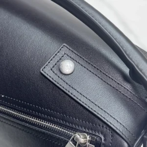 Loewe Unisex Small Puzzle Biker Bag-Black IDA510S21XC7