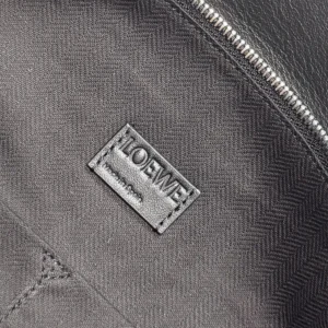 Loewe Unisex Small Puzzle Biker Bag-Black IDA510S21XC7