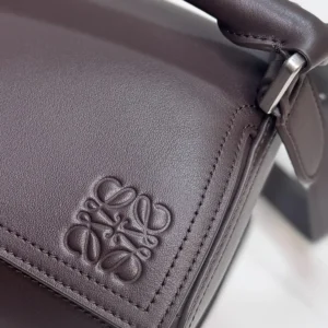Loewe Unisex Small Puzzle Biker Bag in Shiny Calfskin IDA510S21XC7