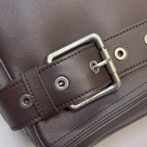 Loewe Unisex Small Puzzle Biker Bag in Shiny Calfskin IDA510S21XC7