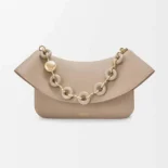 Loewe Women Medium Ola Bag in Smooth Calfskin-Sandy