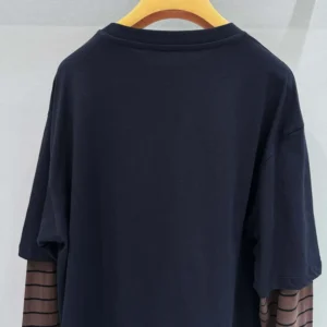 Miu Miu Wome Long-sleeved Jersey T-shirt MJL12817ORF057W