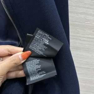 Miu Miu Women Bonded Piqué and Technical Jersey Blouson Jacket