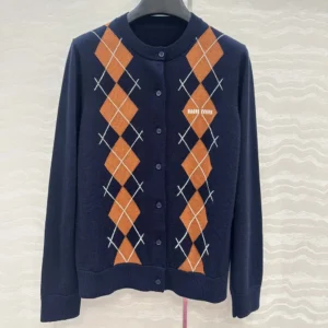 Miu Miu Women Cashmere Cardigan MMF988174BF0008