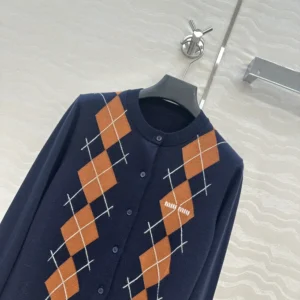 Miu Miu Women Cashmere Cardigan MMF988174BF0008