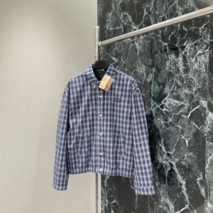 Miu Miu Women Checked Fabric Blouson Jacket ML126317LX