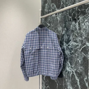 Miu Miu Women Checked Fabric Blouson Jacket ML126317LX