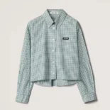 Miu Miu Women Checked Shirt MK1659_17L1_F026R