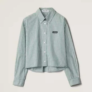 Miu Miu Women Checked Shirt MK1659_17L1_F026R