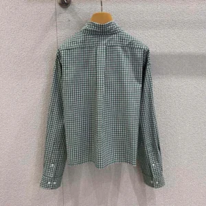Miu Miu Women Checked Shirt MK1659_17L1_F026R