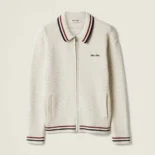 Miu Miu Women Cotton Knit Zipper Cardigan MMF9691616