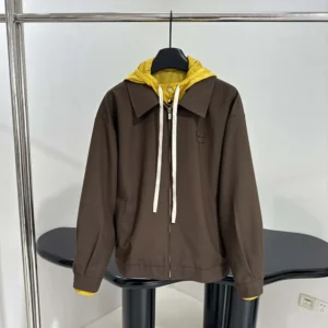 Miu Miu Women Kid Mohair and Technical Pongé Blouson Jacket