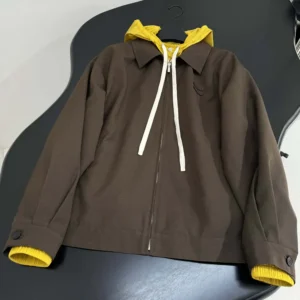 Miu Miu Women Kid Mohair and Technical Pongé Blouson Jacket