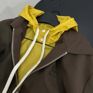 Miu Miu Women Kid Mohair and Technical Pongé Blouson Jacket