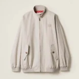 Miu Miu Women Panama Cotton Blouson Jacket ML126717HM