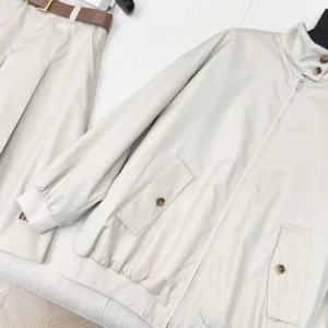 Miu Miu Women Panama Cotton Blouson Jacket ML126717HM