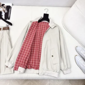 Miu Miu Women Panama Cotton Blouson Jacket ML126717HM