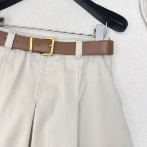 Miu Miu Women Panama Cotton Skirt MG223212NS