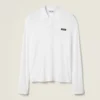 Miu Miu Women Ribbed Jersey Polo Shirt MJL050133OF0009