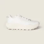 Miu Miu Women Technical Fabric Sneakers-White 5E480E3LEDF0009
