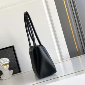 Prada Women Darling Medium Leather Shoulder Bag-Black 1BA4442CYS