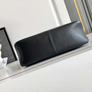 Prada Women Darling Medium Leather Shoulder Bag-Black 1BA4442CYS