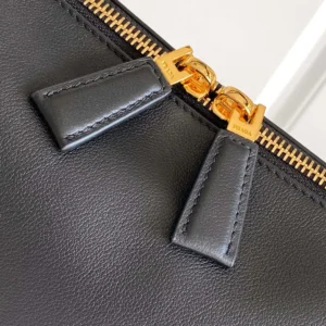 Prada Women Darling Medium Leather Shoulder Bag-Black 1BA4442CYS