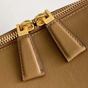 Prada Women Darling Medium Leather Shoulder Bag-Brown 1BA4442CYS