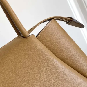 Prada Women Darling Medium Leather Shoulder Bag-Brown 1BA4442CYS