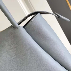 Prada Women Darling Medium Leather Shoulder Bag-Light Blue 1BA4442CYS