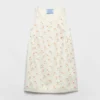 Prada Women Floral Print Linen Mini-dress P3P99R17LGF0018