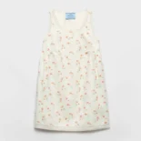 Prada Women Floral Print Linen Mini-dress P3P99R17LGF0018
