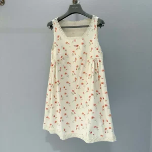 Prada Women Floral Print Linen Mini-dress P3P99R17LGF0018