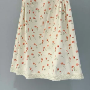 Prada Women Floral Print Linen Mini-dress P3P99R17LGF0018