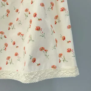 Prada Women Floral Print Linen Mini-dress P3P99R17LGF0018