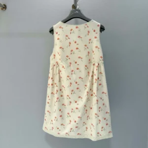 Prada Women Floral Print Linen Mini-dress P3P99R17LGF0018