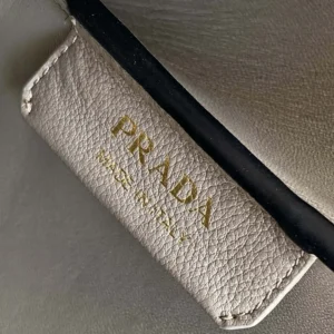 Prada Women Prada Darling Medium Leather Shoulder Bag-Gray 1BA4442CYS