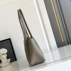Prada Women Prada Darling Medium Leather Shoulder Bag-Gray 1BA4442CYS