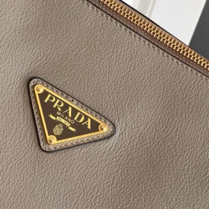 Prada Women Prada Darling Medium Leather Shoulder Bag-Gray 1BA4442CYS
