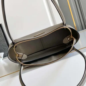 Prada Women Prada Darling Medium Leather Shoulder Bag-Gray 1BA4442CYS