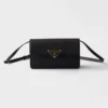 Prada Women Saffiano Leather Mini-bag-Black 1BD386NZVF0002