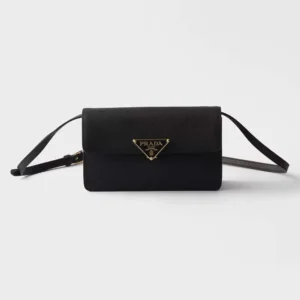 Prada Women Saffiano Leather Mini-bag-Black 1BD386NZVF0002
