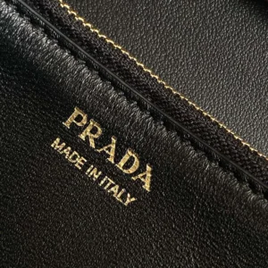 Prada Women Saffiano Leather Mini-bag-Black 1BD386NZVF0002