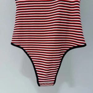 Prada Women Striped Interlock Jersey One-piece Swimsuit 7022116ZS