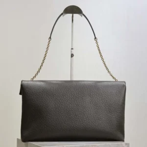 Saint Laurent YSL Women Cassandre Xxl Envelope Pouch On Chain In Lambskin