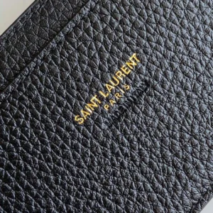 Saint Laurent YSL Women Paris VII Small Hobo in Grained Leather-Black