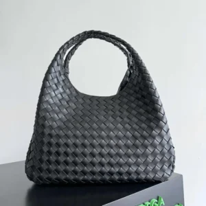Bottega Veneta Women Medium Campana-Black 844249V